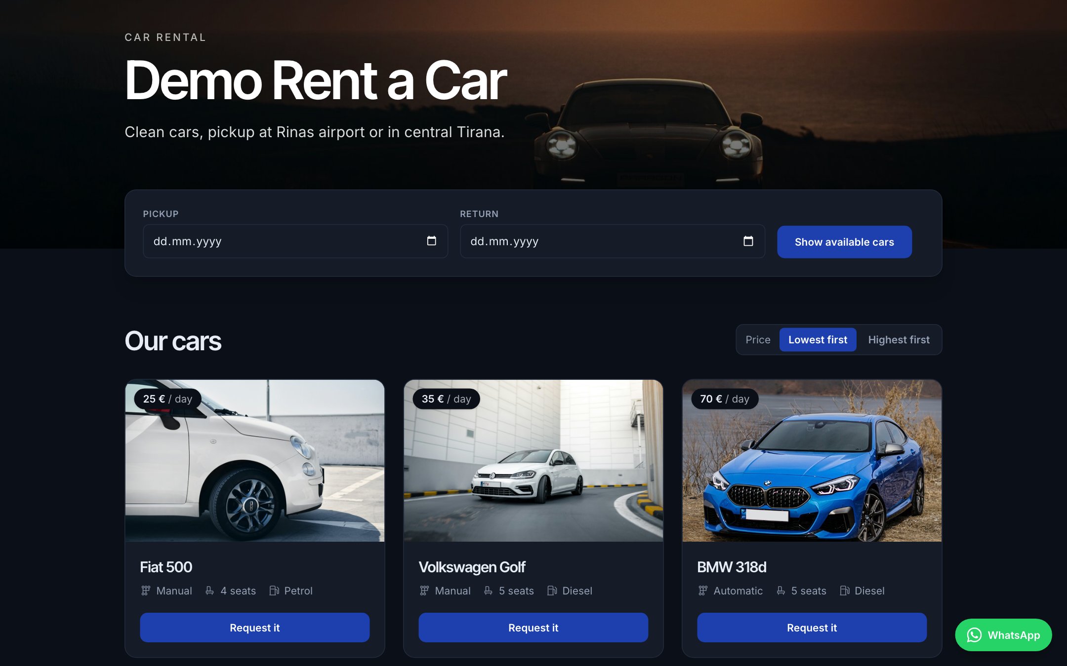 Agency website · Mjetet